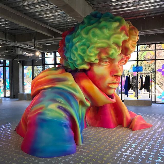 TimeOutTokyo on X: There's a giant rainbow man inside the Louis