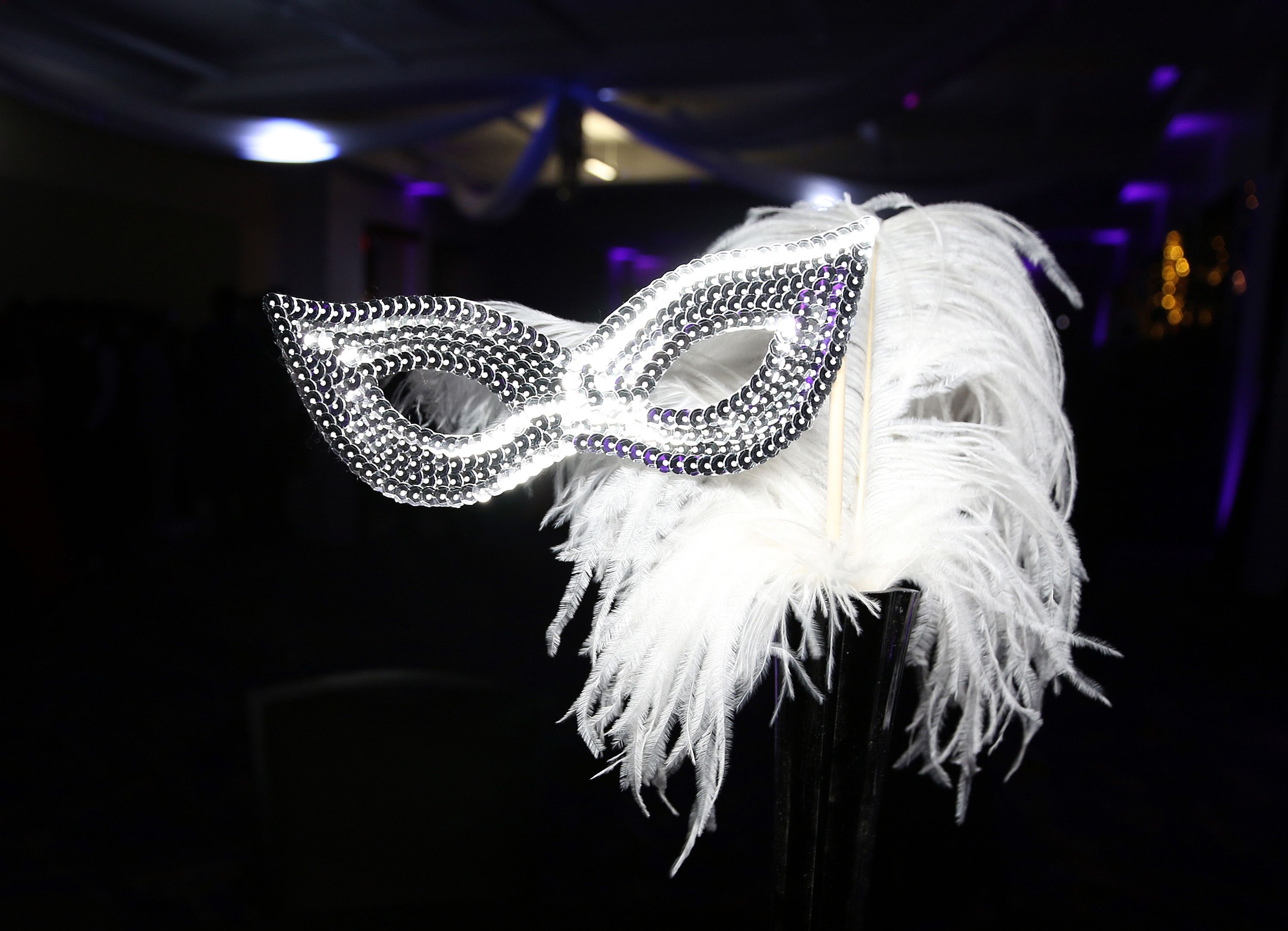 A Masquerade Party is the theme at the Johnston High