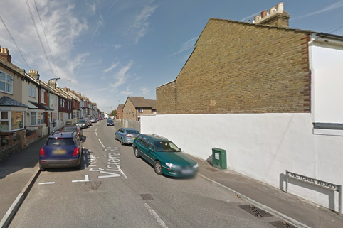 The attack happened on Victoria Road in Chatham
