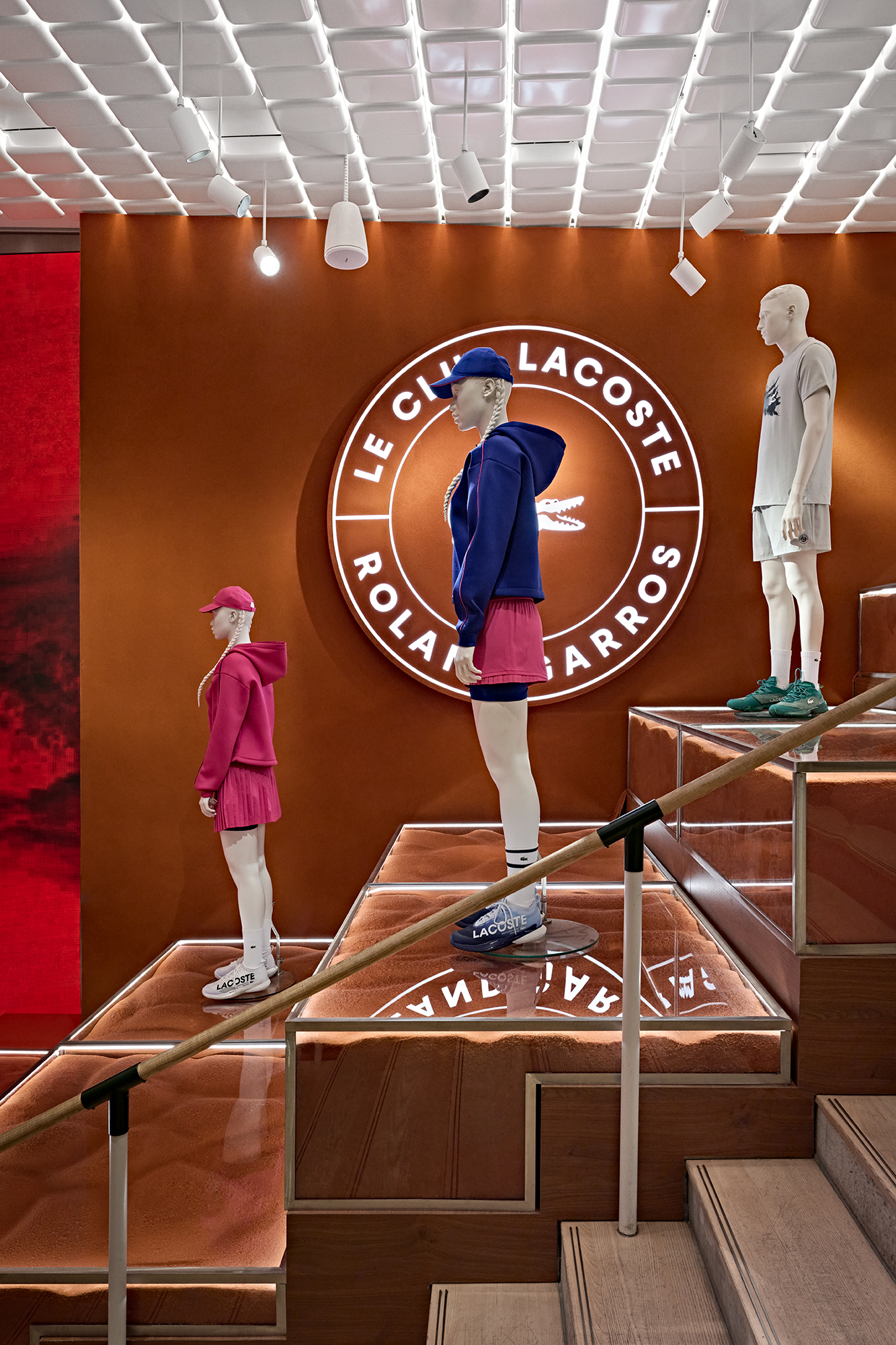 Lacoste Roland Garros ワンピース 2c6553c503e2ce2037a0f5059d0f32