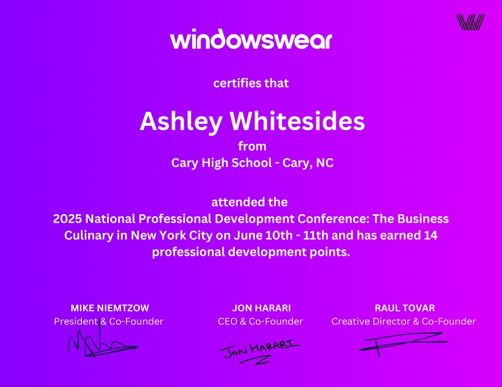 ASHLEY WHITESIDES