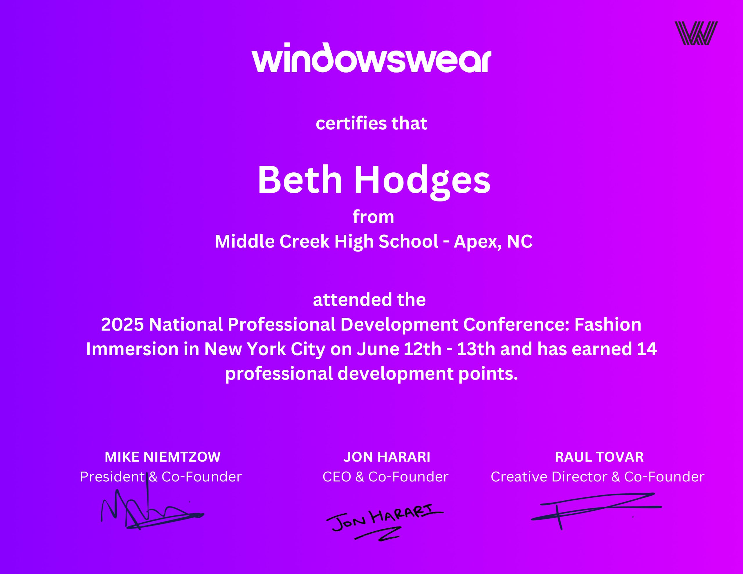 BETH HODGES