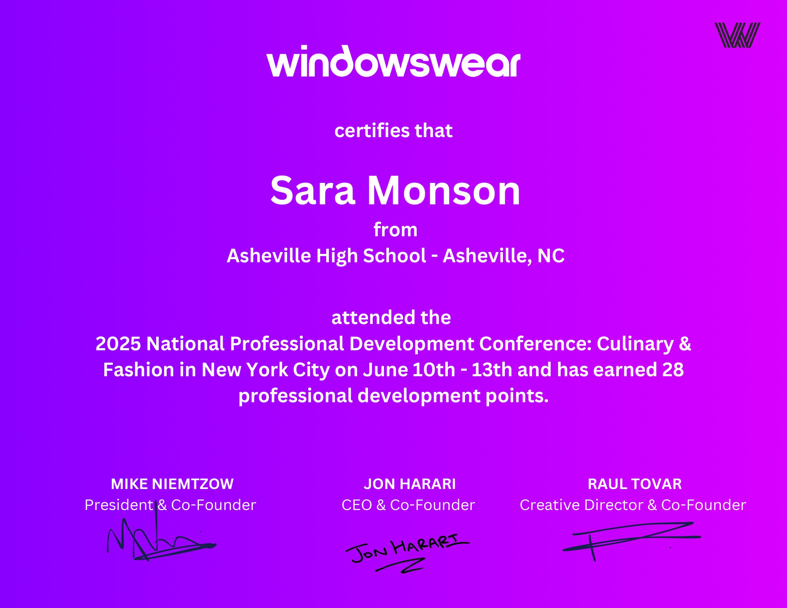 SARA MONSON