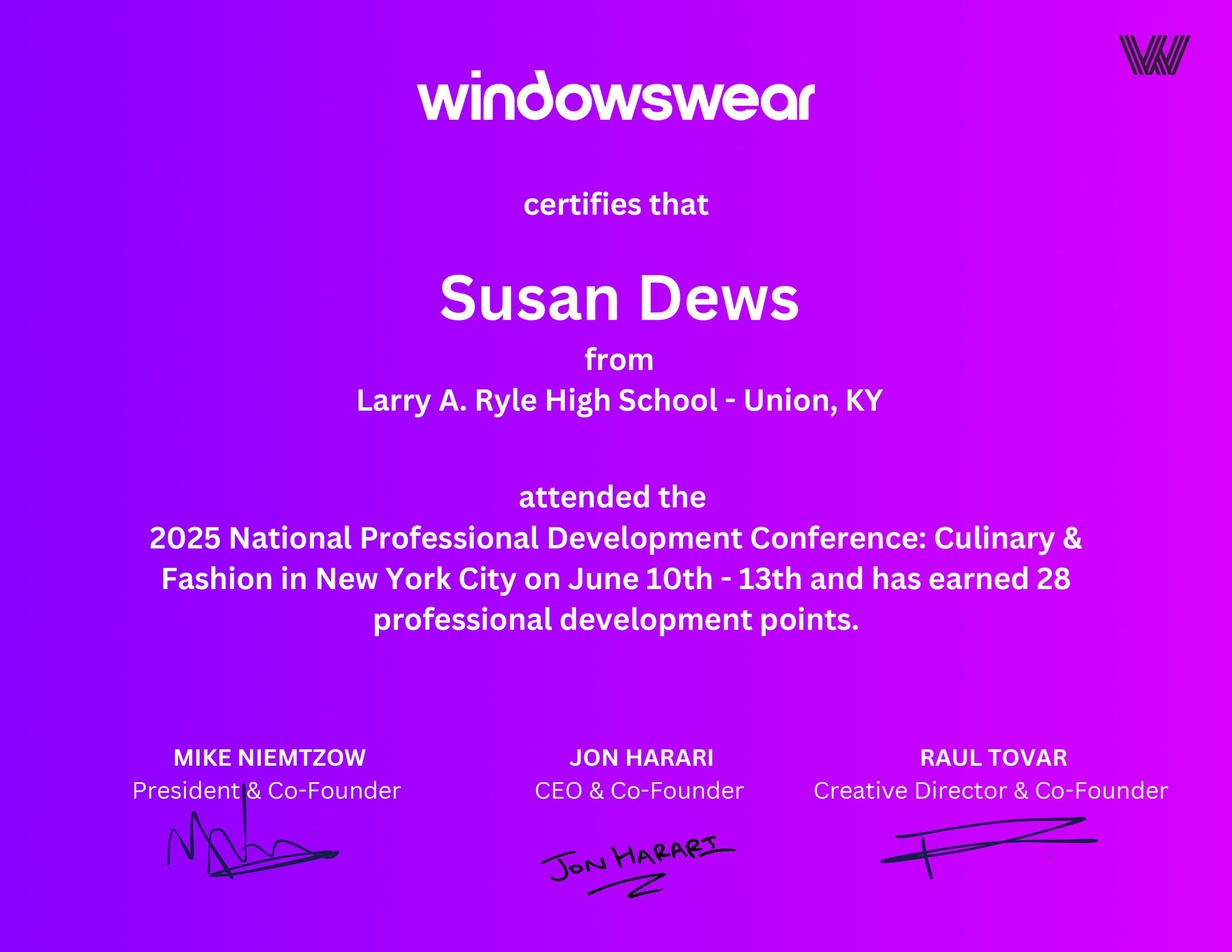 SUSAN DEWS