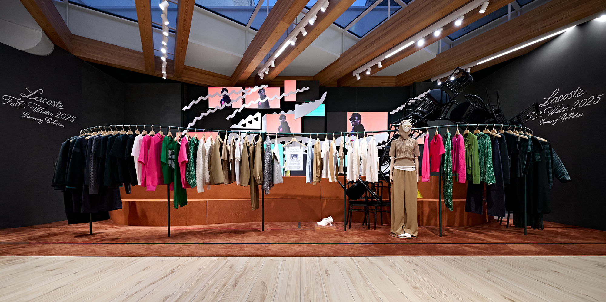 Lacoste Fall/Winter 2025 Fashion Show Collection — Champs-Élysées