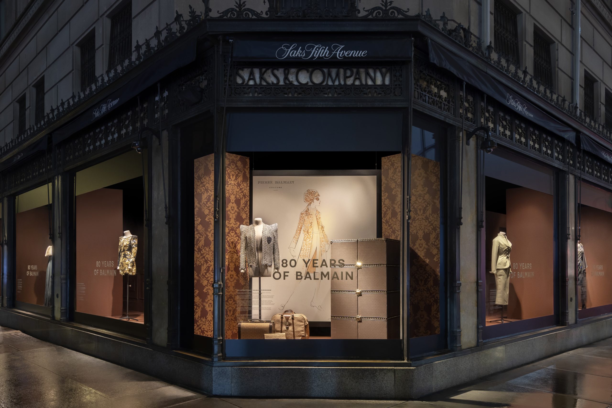 Balmain at Saks