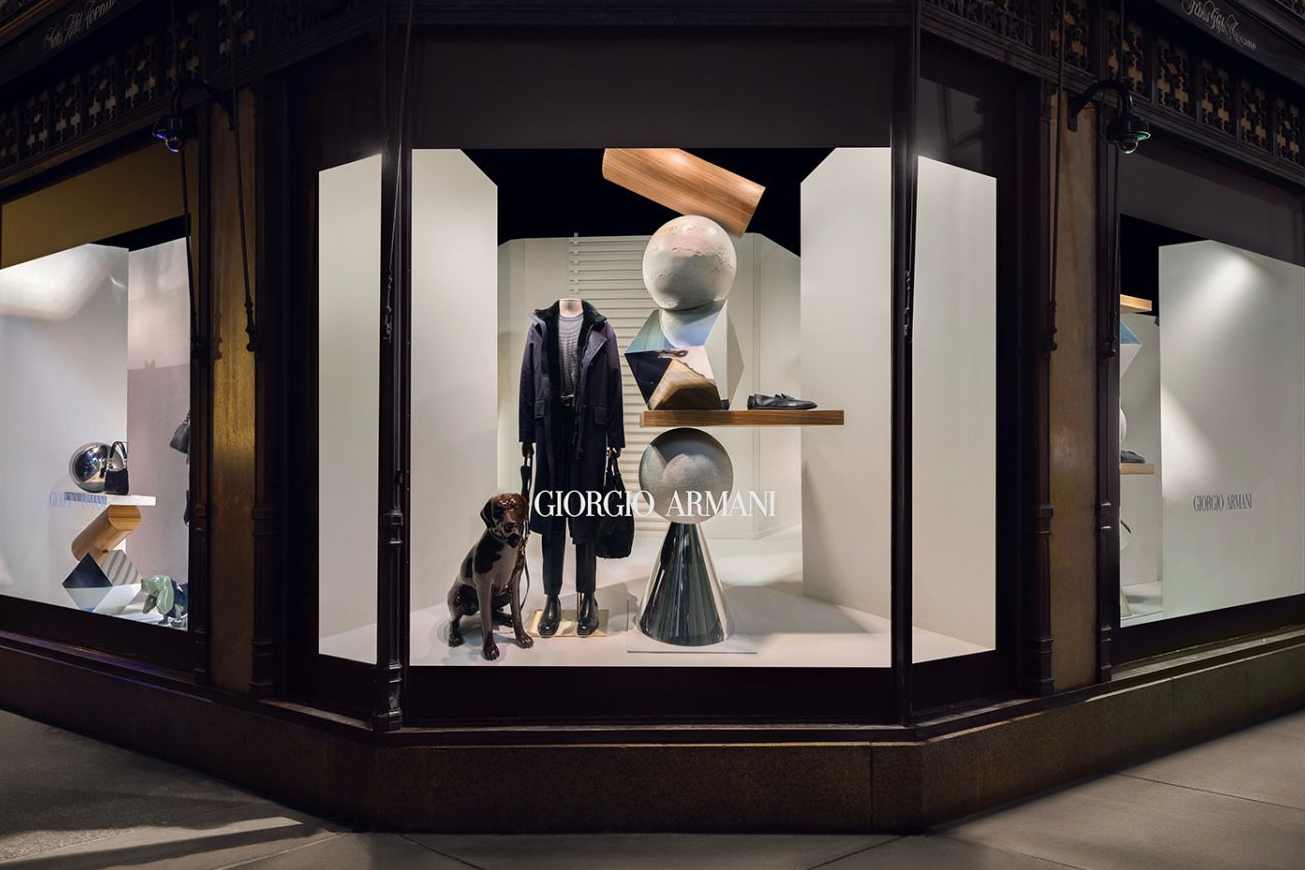Giorgio Armani at Saks
