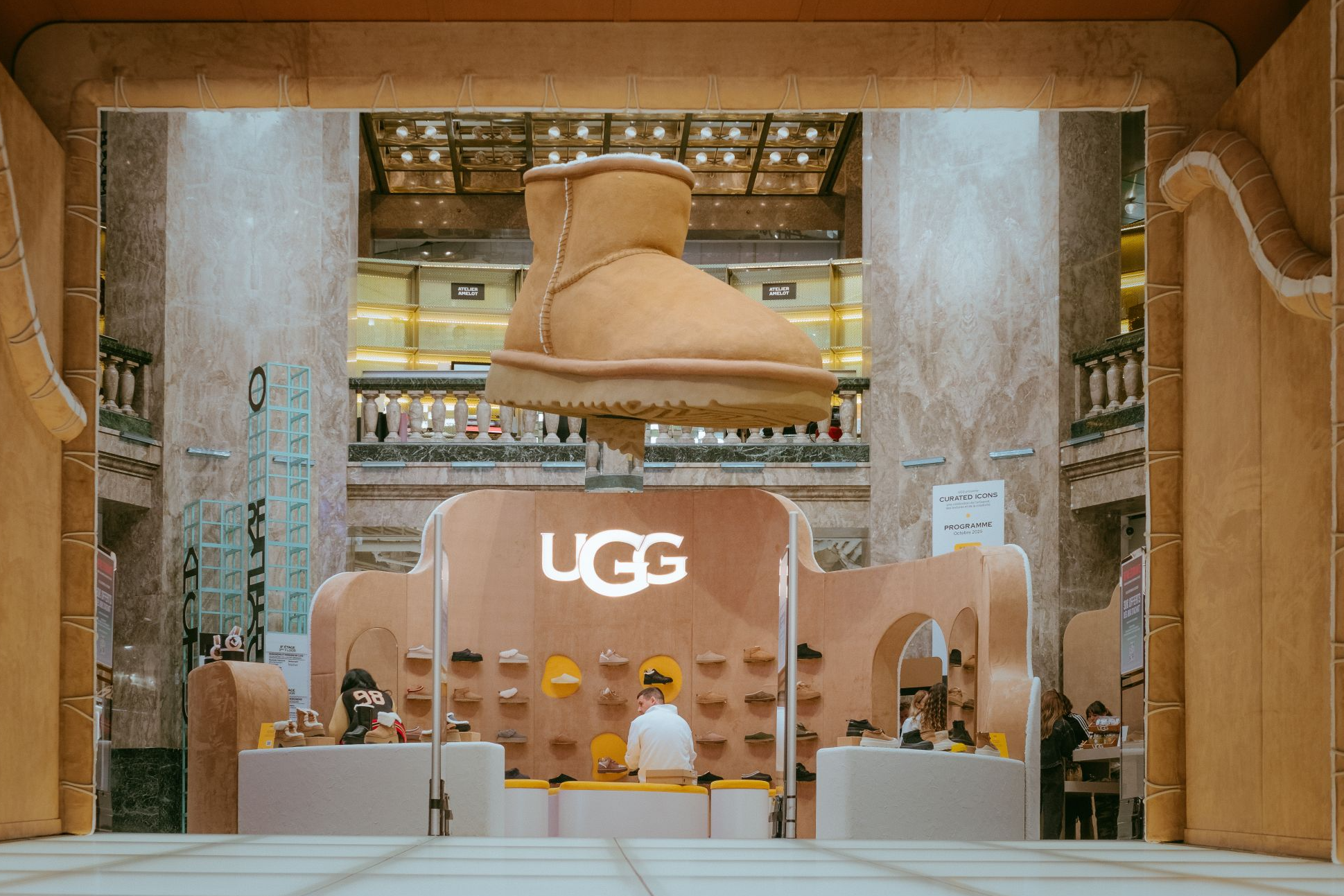 Ugg at Galeries Lafayette