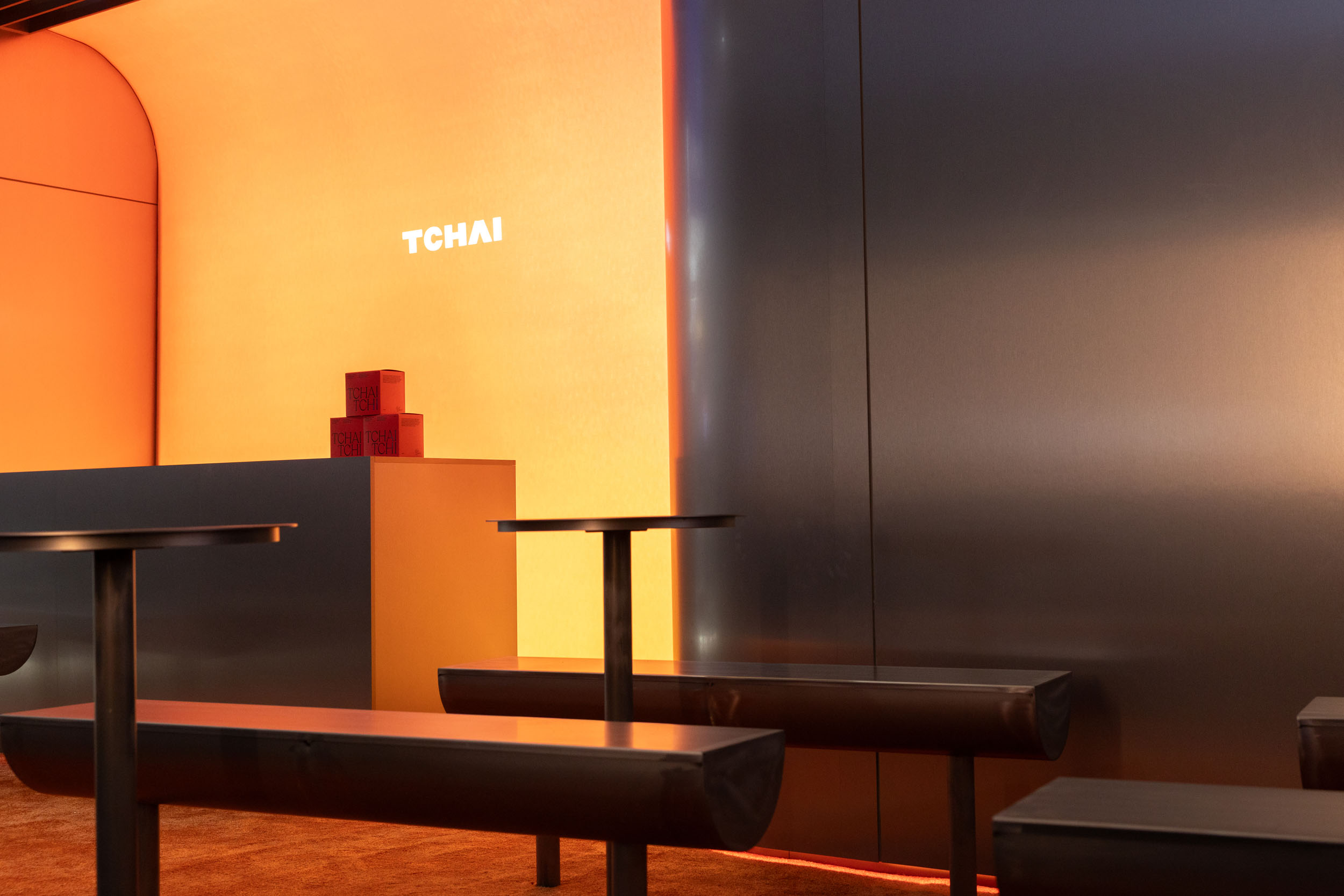 A full brand world experience with Tchai Tchi at the heart of it