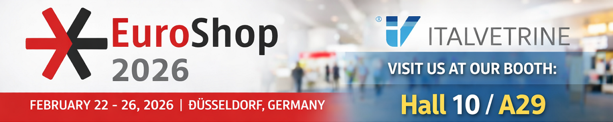 Italian manufacturer specialized in custom retail displays and shop furniture. Founded in 1979, Italvetrine has over 40 years of experience serving international brands and retailers.