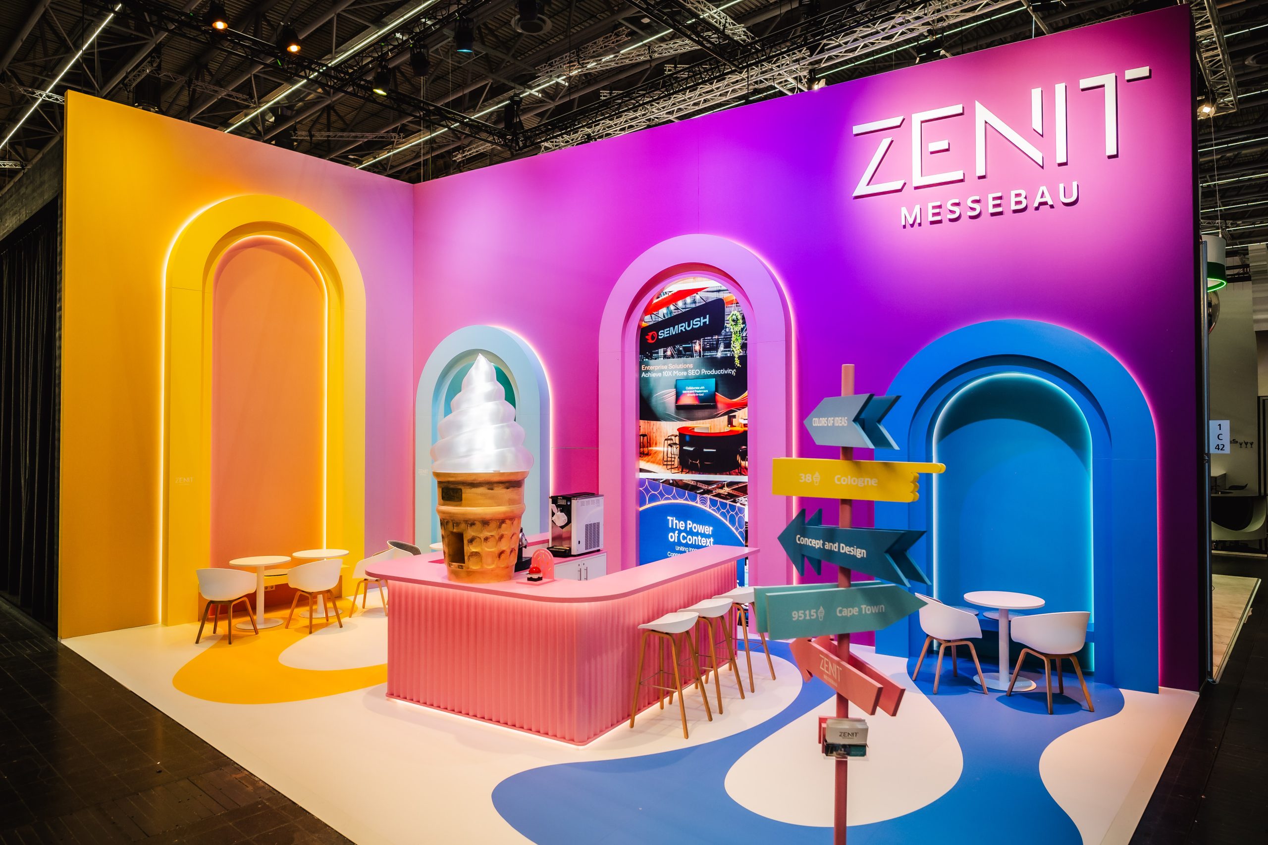Zenit Messebau – “Colors of Ideas” and the Design of Hospitality Spaces