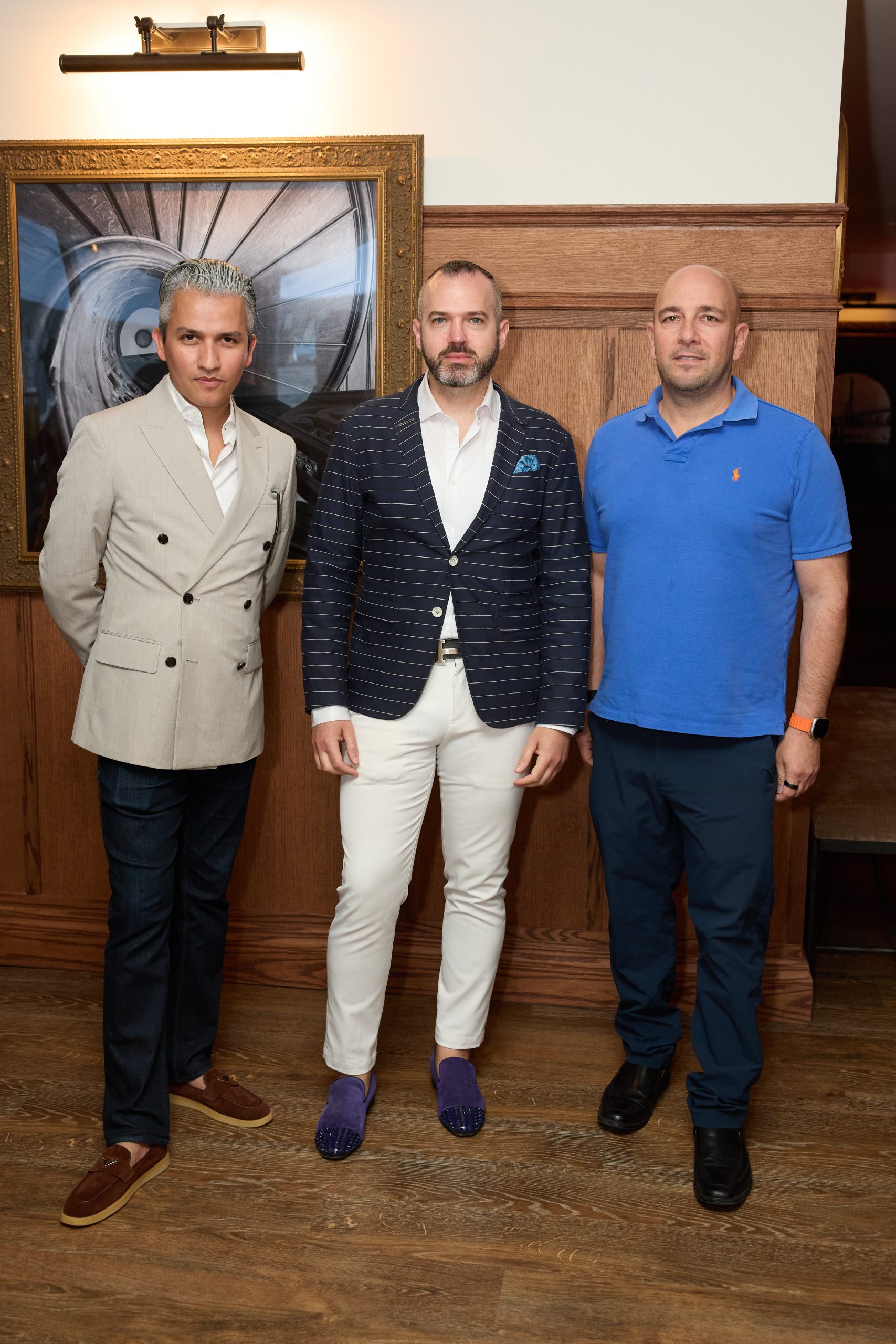 WindowsWear Summer Bash 2026 — Raul Tovar, Co-Founder & Creative Director (WindowsWear) · Jon Harari, CEO (WindowsWear) · Mike Niemtzow, Chairman & Co-Founder (WindowsWear)