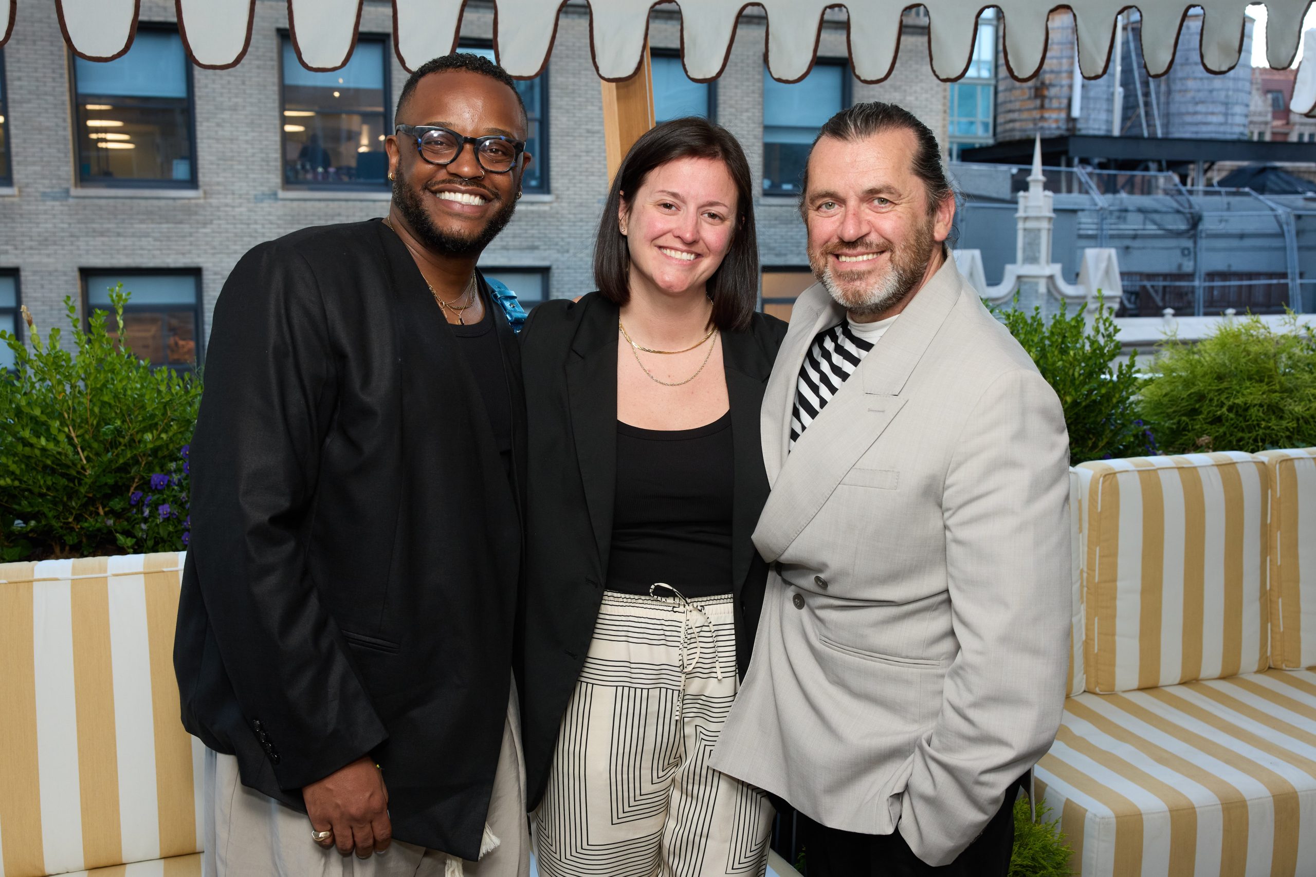 WindowsWear Summer Bash 2026 — Jamari Walker, Region Americas Visual Merchandising Manager (H&M) · Amanda Theado, Regional Visual, Americas (H&M) · Christian Chantemargue, Visual Material Lead (H&M)