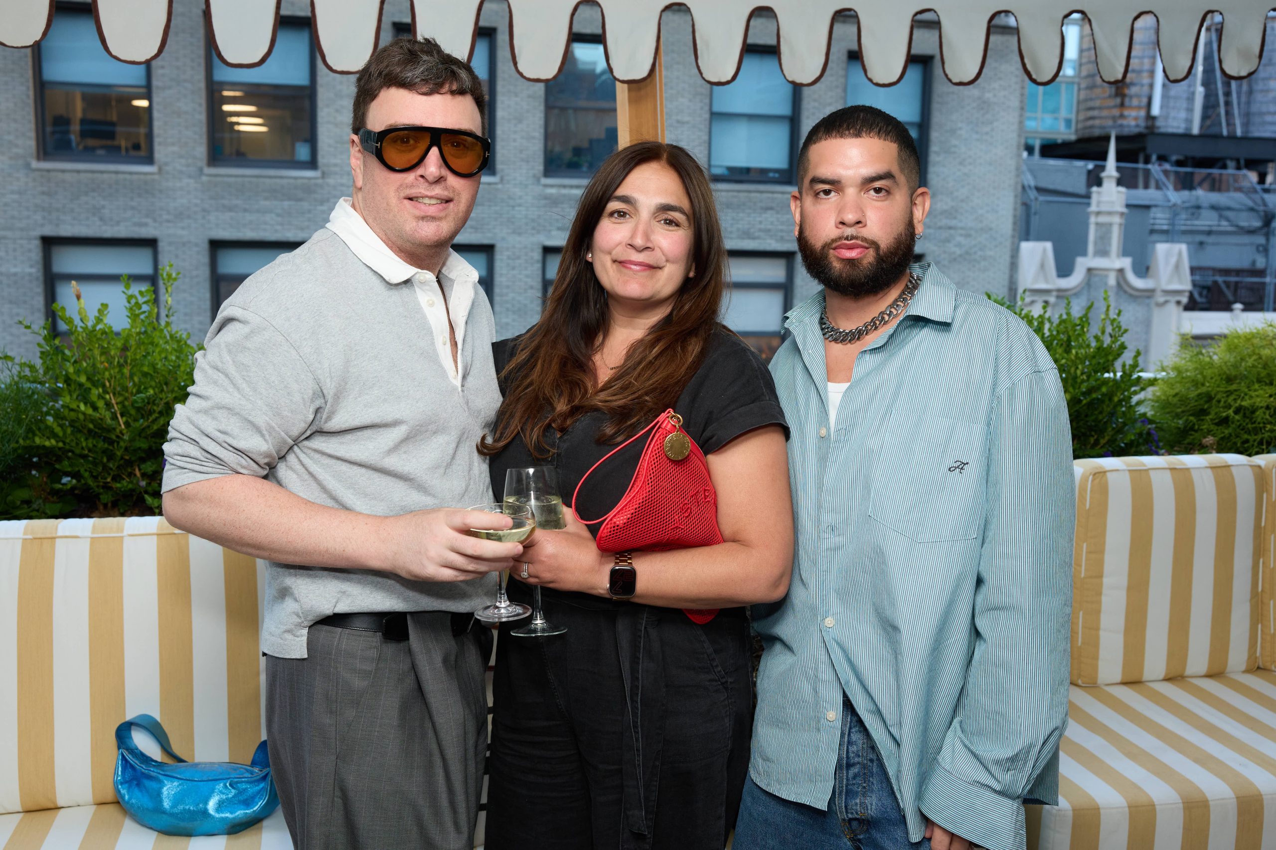 WindowsWear Summer Bash 2026 — Chris MacDonald, Country Visual Team, Canada (H&M) · Danielle Curley, Regional Visual Purchasing Manager (H&M) · Abraham Gutierrez, Visual Project Manager (H&M)