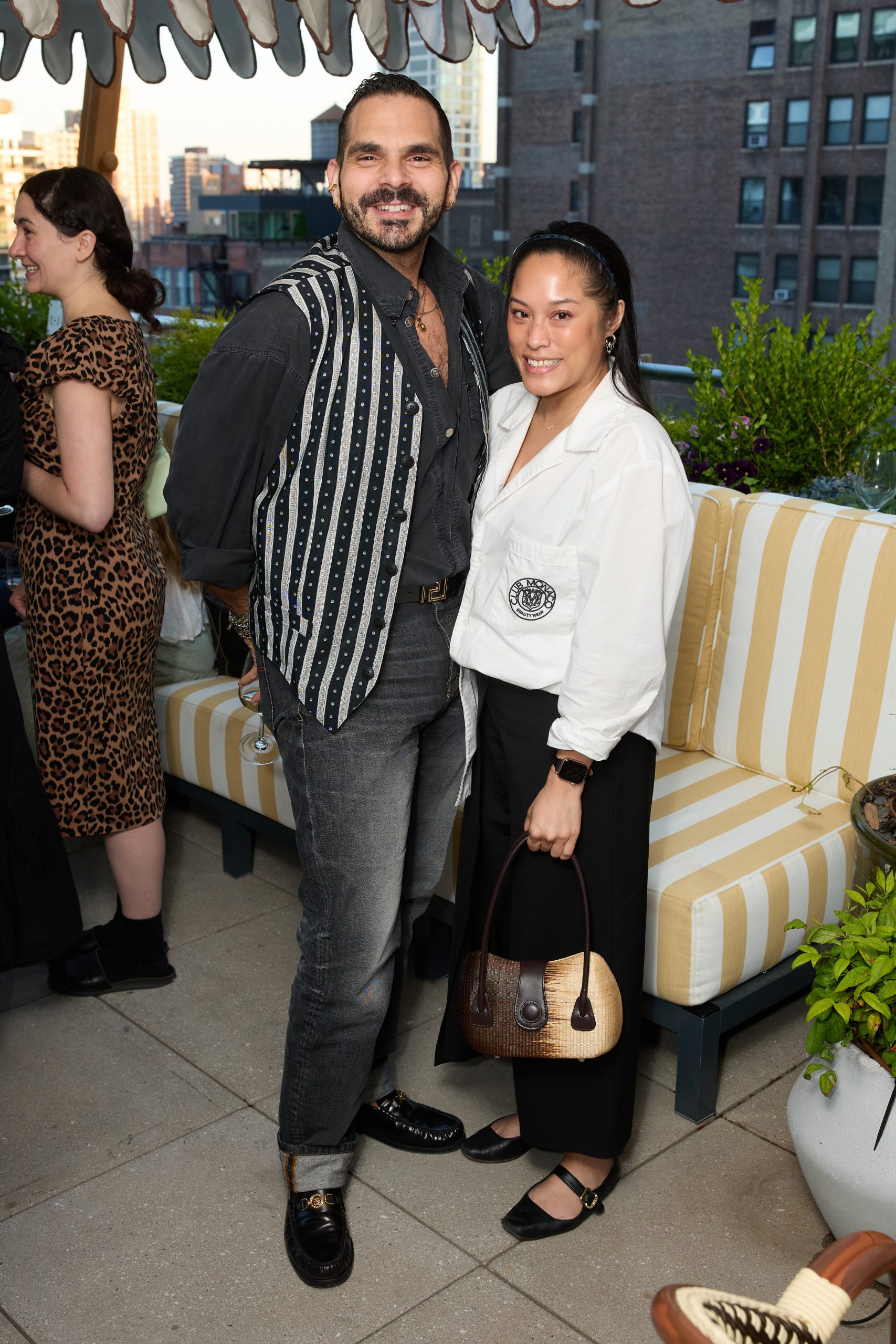 WindowsWear Summer Bash 2026 — Jesus Rohena, Head of Visual Merchandising (Versace) · Regina de Guzman, Visual Merchandising Manager (Bonobos)