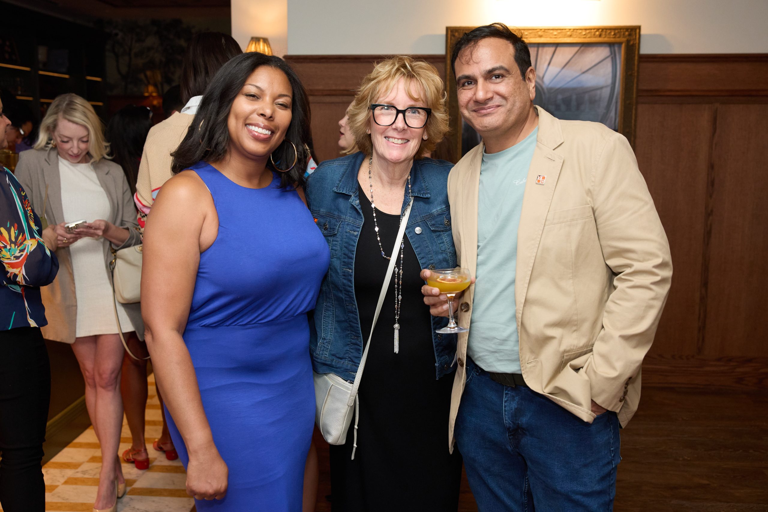 WindowsWear Summer Bash 2026 — Kathi Melworm, Business Development & Sales Manager (Visual Citi) · Tamera Singleton, Project Manager (Space NY Consulting) · Azim Bootwala, Manager (Visual Citi)