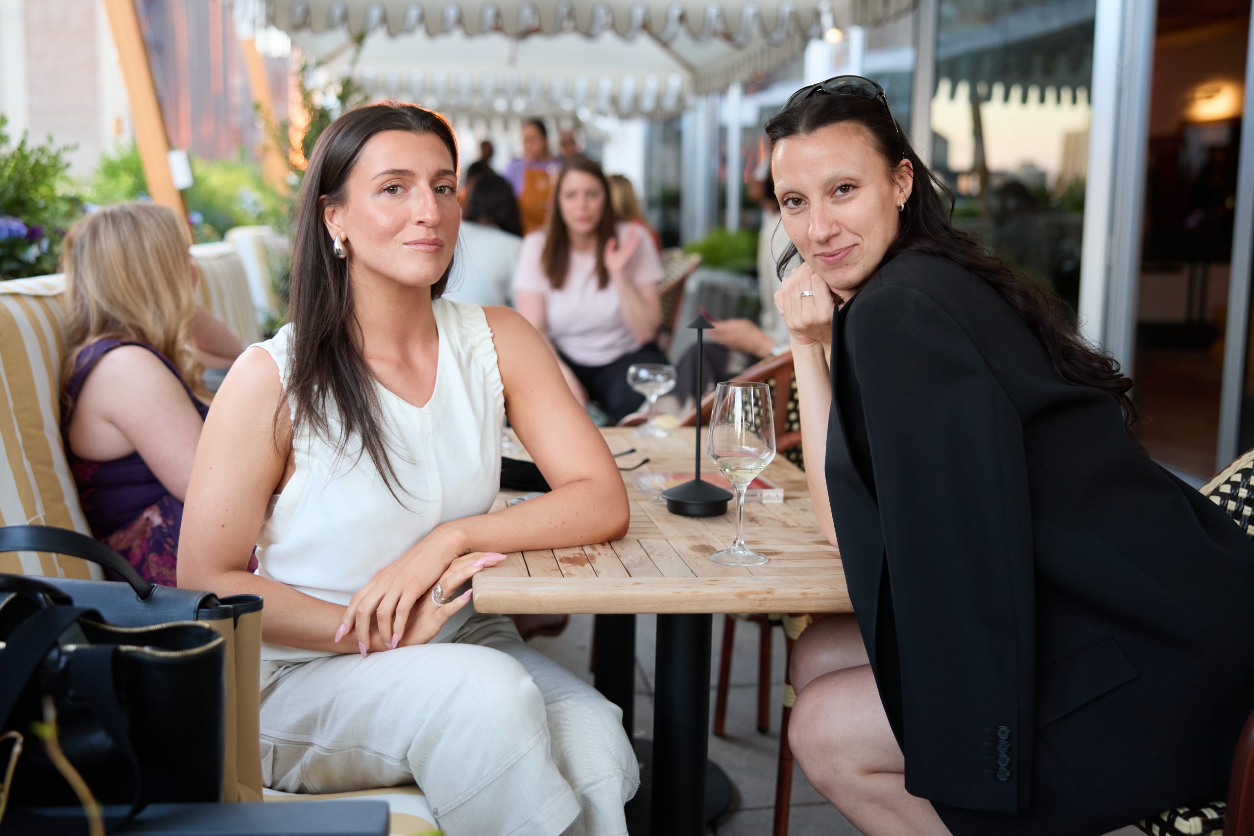 WindowsWear Summer Bash 2026 — Madeline O'Donnell, Visual Merchandising Assistant Project Manager (Cartier) · Gavin Lourenco, Global Visual Merchandising Coordinator (Michael Kors)