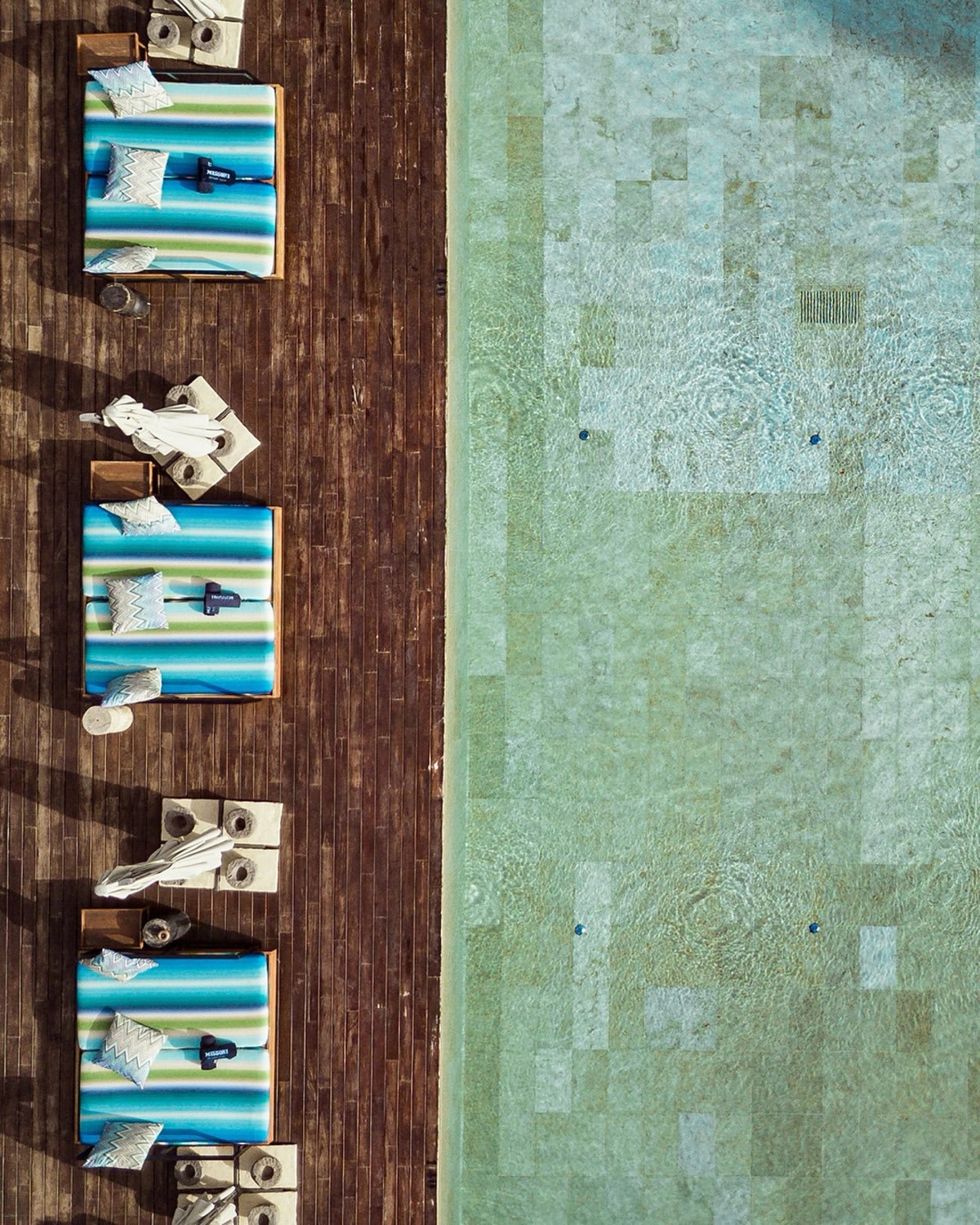 Missoni aerial pool